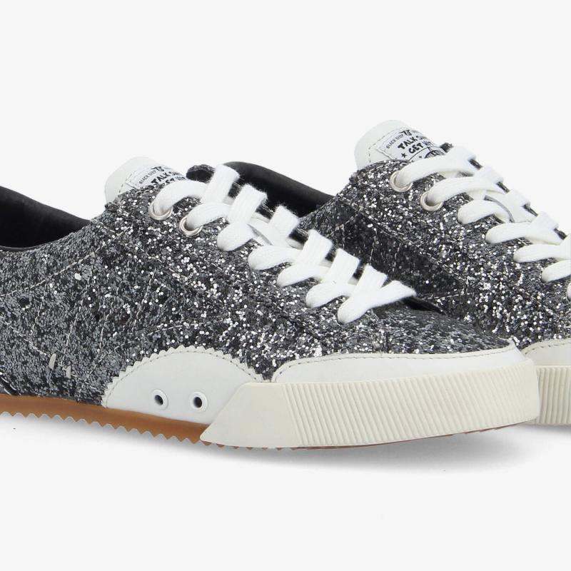 MICK SNEAKER W - GLIT/PONY COW - GREY